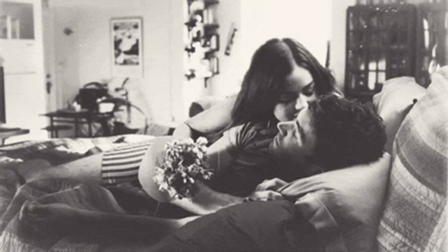 Cuddling Hugs And Kisses GIF