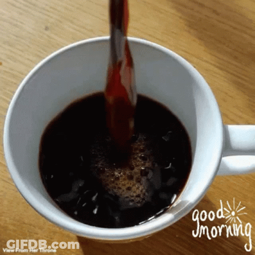 Cup Of Coffee Good Morning GIF
