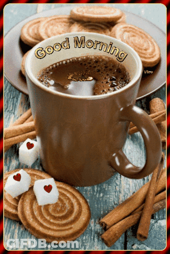 Cup Of Coffee Good Morning GIF