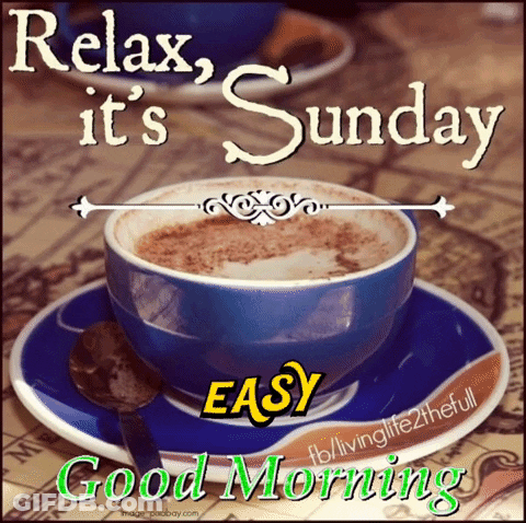 Cup Of Coffee With Good Morning Message GIF
