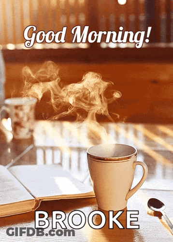Cup Of Coffee With Steam GIF