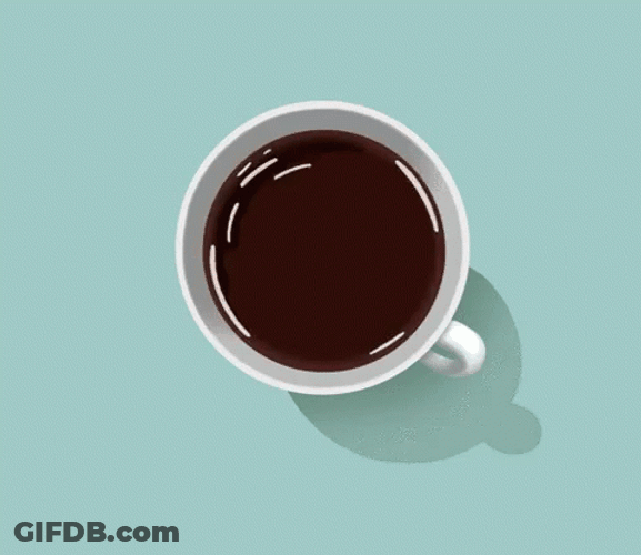 Cup Of Glistening Monday Coffee GIF