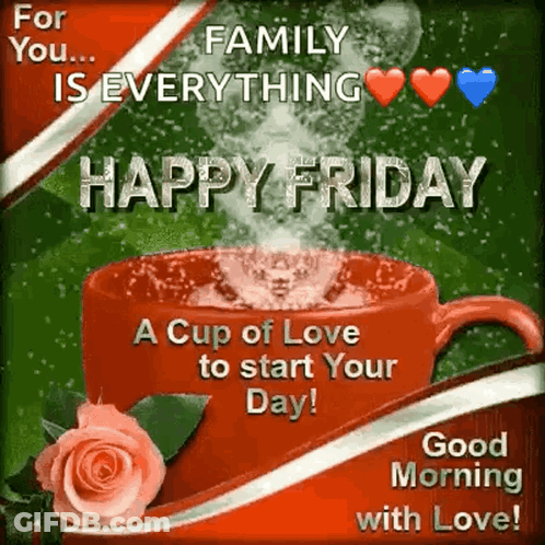 Cup Of Love To Start Friday GIF