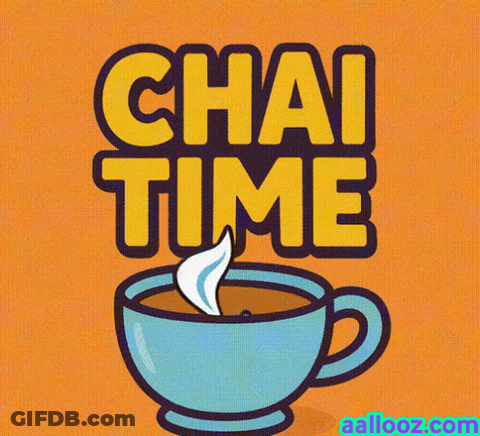 Cup Of Tea Chai Time GIF