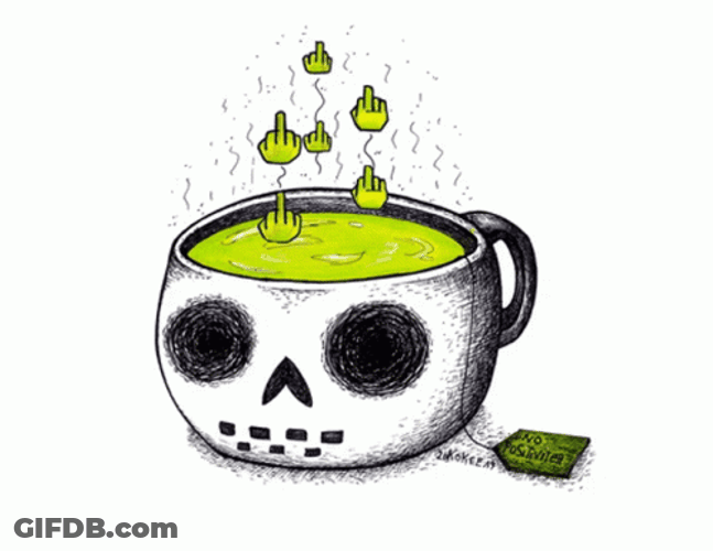 Cup Of Toxic GIF