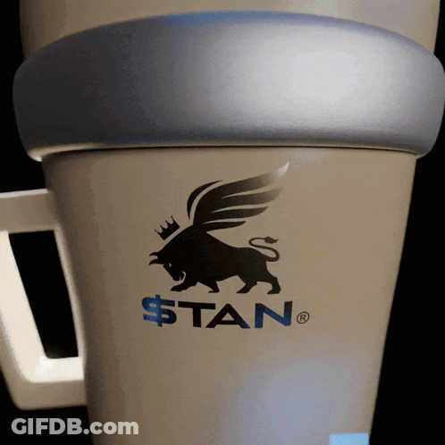 Cup With Lion Stan GIF