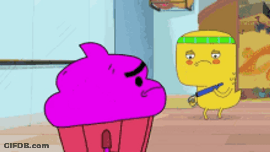 Cupcake And Dino General Services Cute Whistle GIF