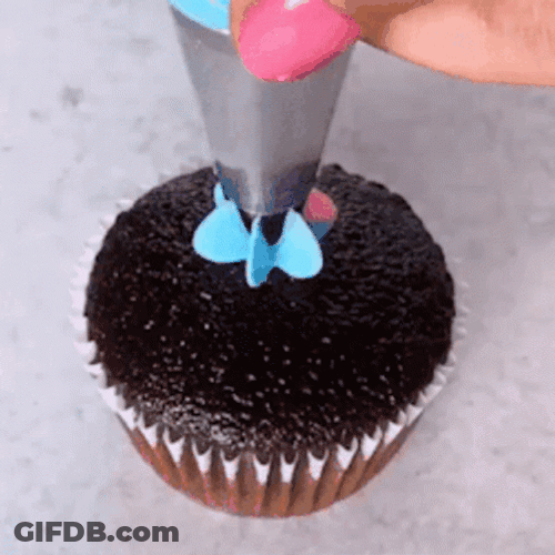 Cupcake Chocolate Sweet Treats GIF