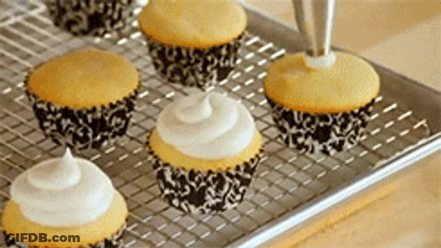 Cupcake Food Porn Cooking GIF