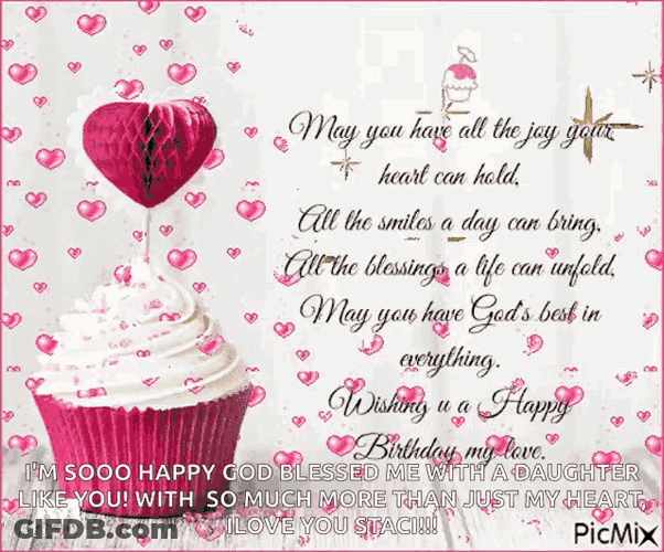 Cupcake Heart GIF
