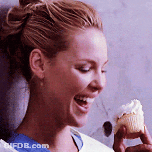 Cupcake Katherine Heigl GIF