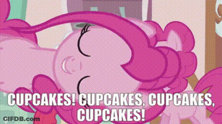 Cupcake Pinkie Pie GIF