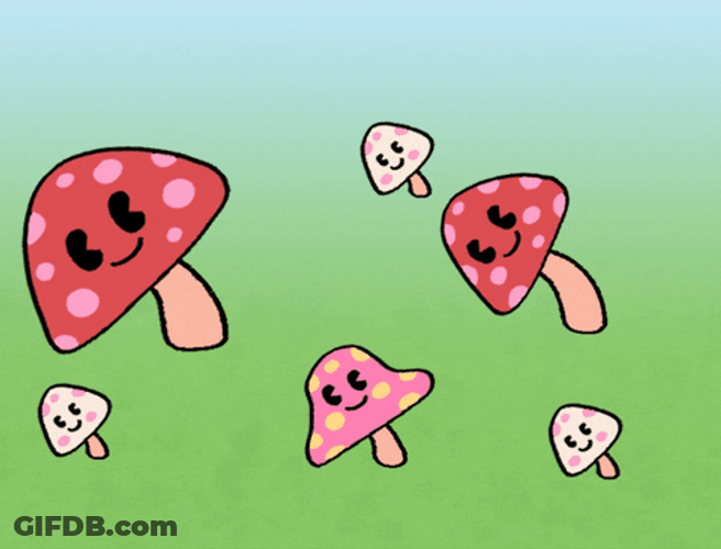 Cuphead Mushroom Dancing GIF