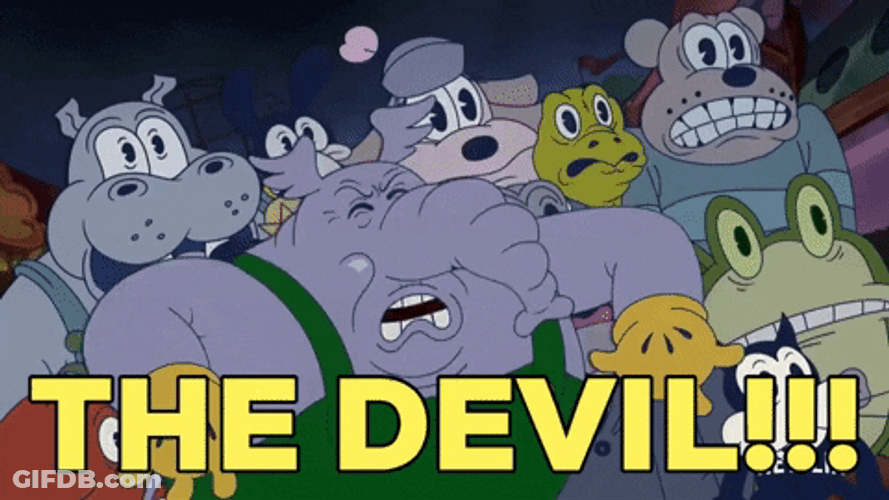 Cuphead The Devil GIF