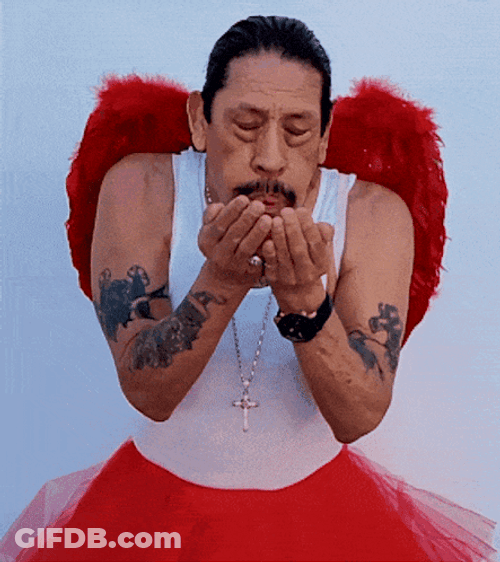 Cupid Danny Trejo GIF