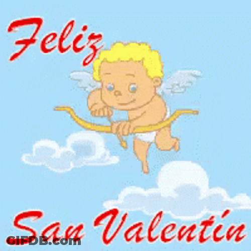 Cupid Feliz Dia De San Valentin GIF