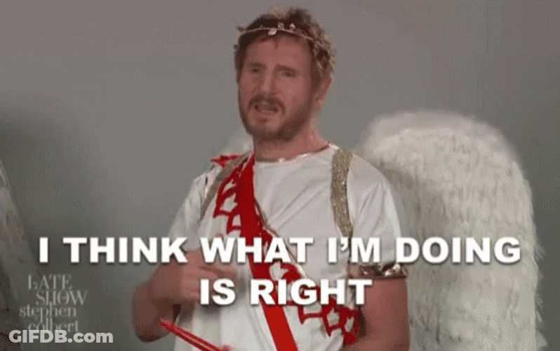 Cupid I Think What I'm Doing Is Right GIF