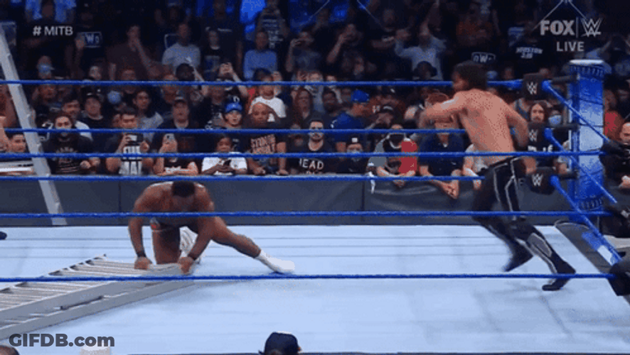 Curb Stomp Big E Vs Kevin GIF