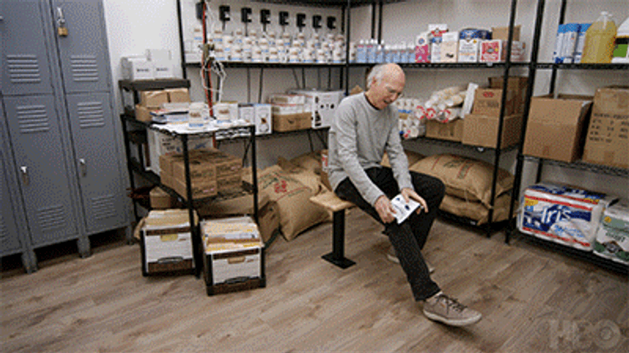 Curb Your Enthusiasm Are You Larry David GIF
