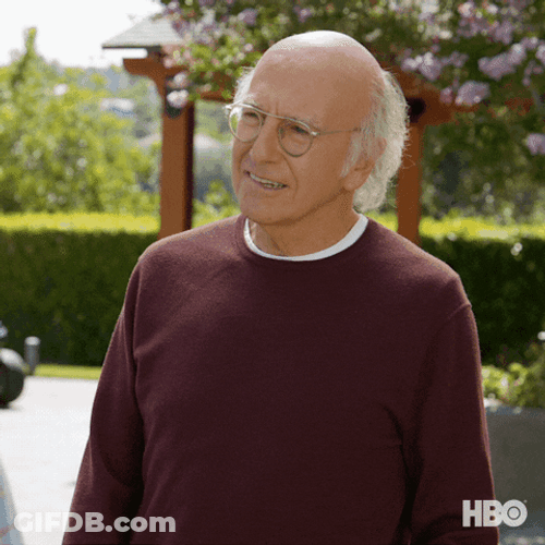 Curb Your Enthusiasm Larry David Saying Ehhh GIF