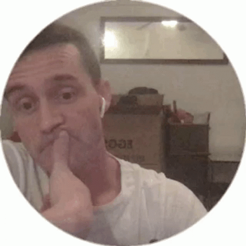 Curious Man Sensible Chuckle GIF