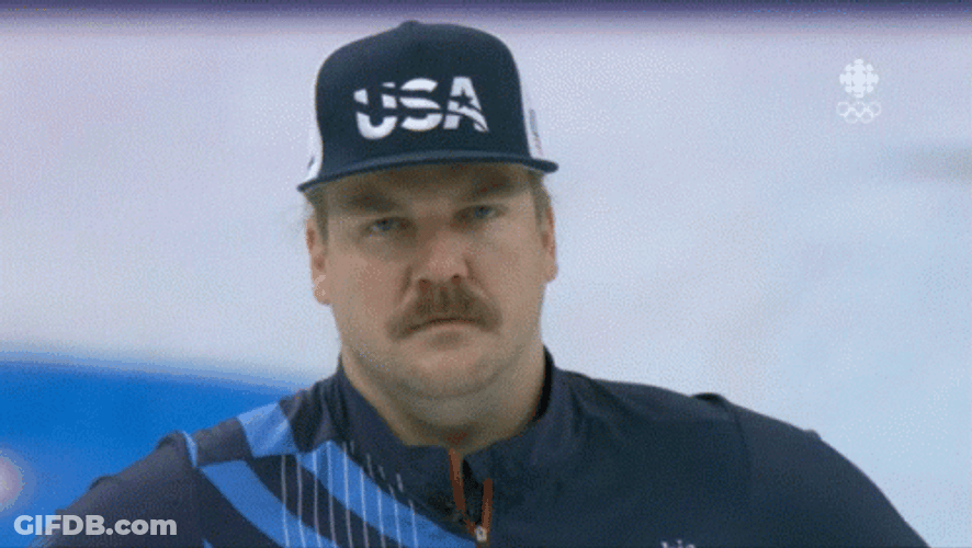 Curling Athlete Matt Hamilton GIF