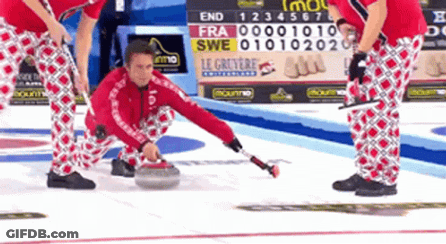 Curling Norway Team GIF