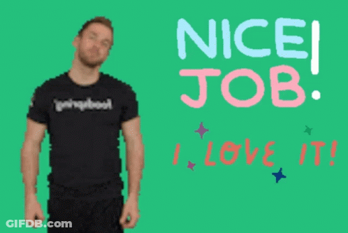 Curly Haired Bearded Man Standing By Fire Saying Got GIF