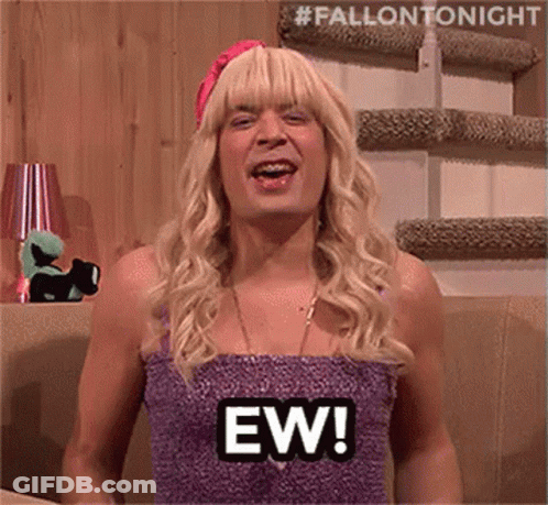 Curly Haired Girl Crying Eww No I'm Sorry GIF