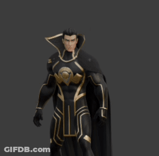 Curly Haired Man Says Shoulder Time Good Luck GIF
