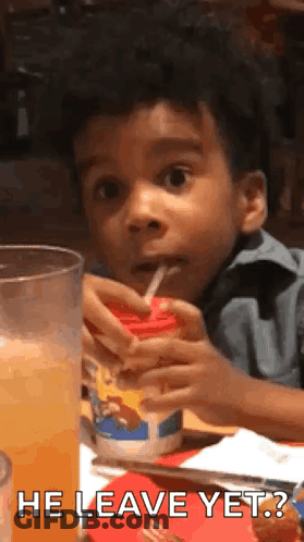 Curly-Haired Woman Saying Rise My Child Arms Outstretched GIF