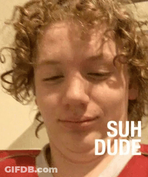 Curly Kid Suh Dude GIF