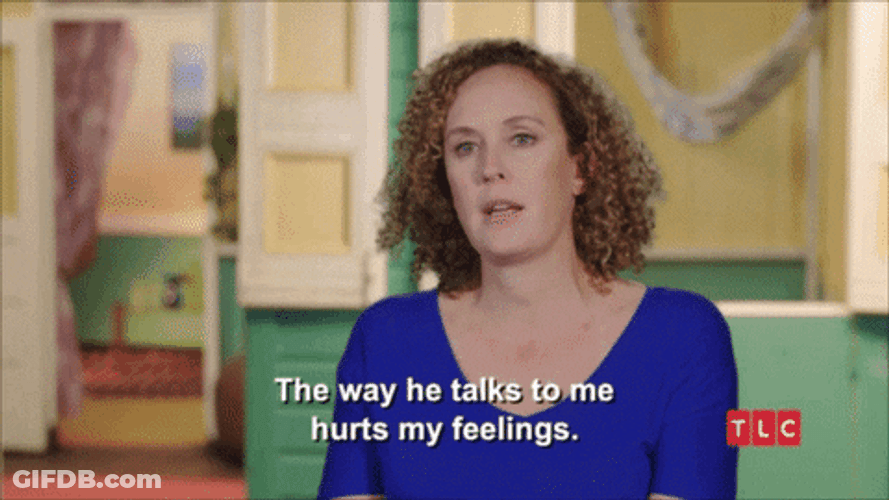 Curly Woman Way He Talks Thats Cold GIF