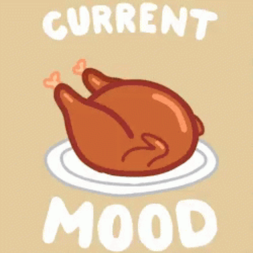 Current Mood Dancing Turkey GIF