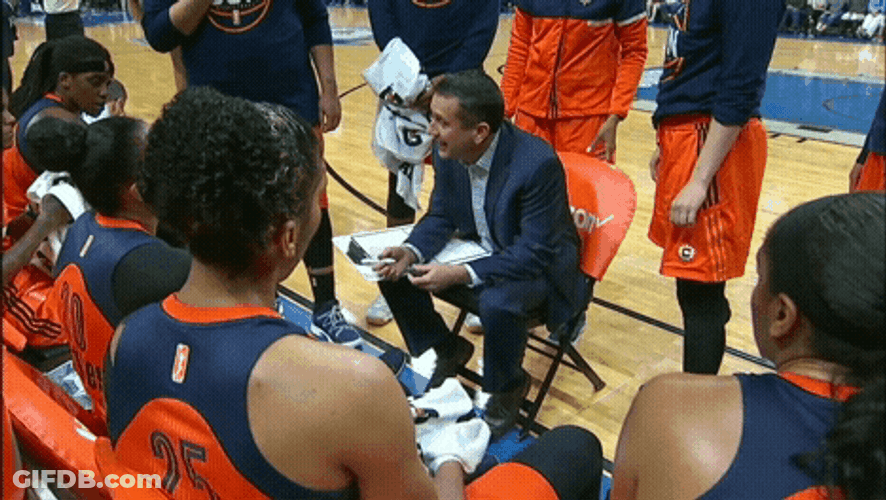 Curt Miller Coaching At Time Out GIF