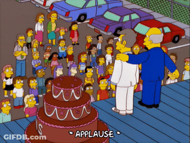 Curtain Opening The Simpsons Scene GIF