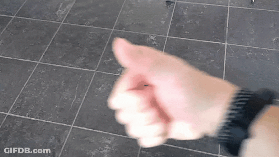 Curved Thumbs Up GIF