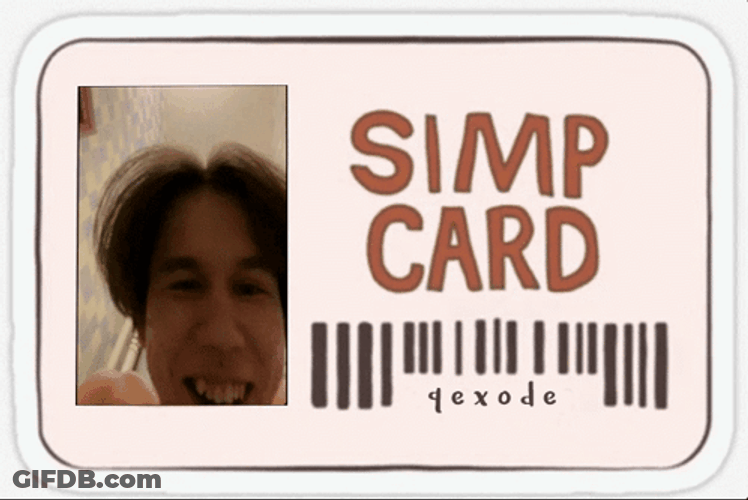 Customized Simp Card For You GIF