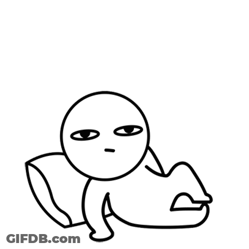Cut It Out Person Man Sticker GIF