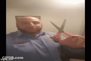 Cut Scissors GIF
