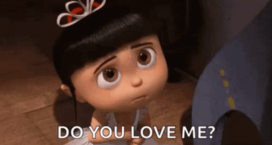 Cute Agnes Do You Love Me GIF