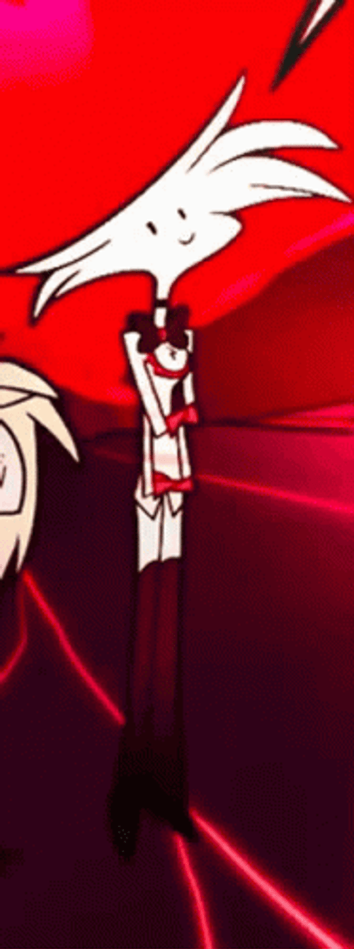 Cute Angel Dust Hazbin Hotel GIF