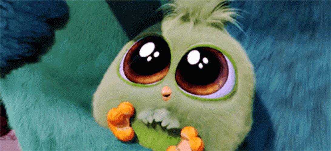 Cute Angry Birds Baby Green GIF