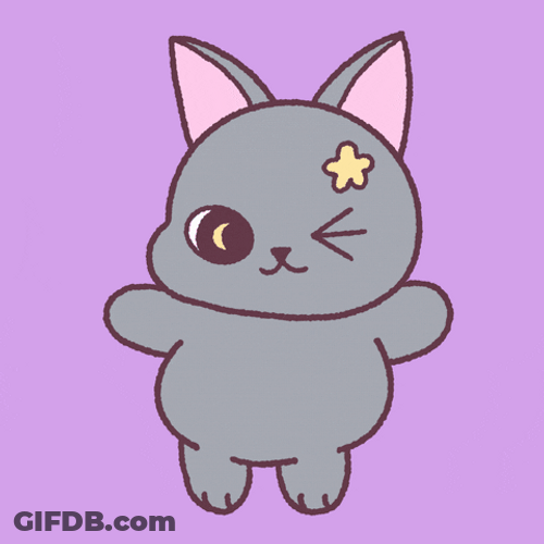 Cute Animated Cat Breakdancing GIF