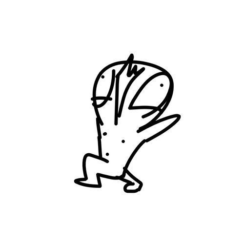 Cute Animated Stressed Guy GIF