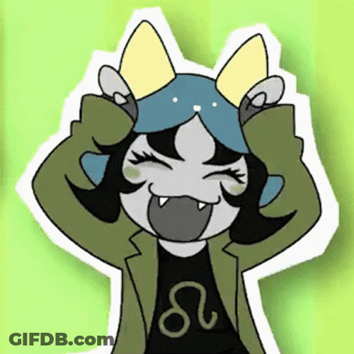 Cute Anime Big Smile Dancing Caramelldansen GIF