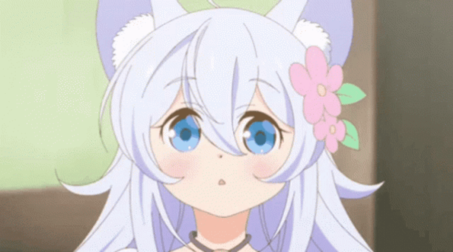 Cute Anime Girl Noela Nya GIF