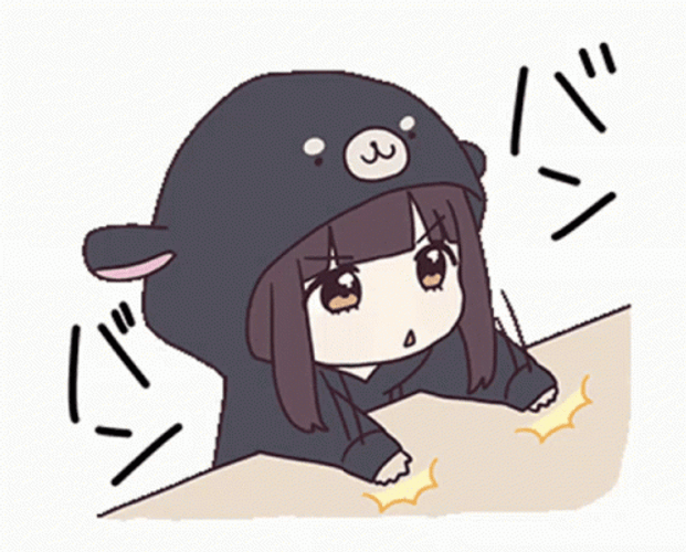 Cute Anime Menhera Chibi GIF