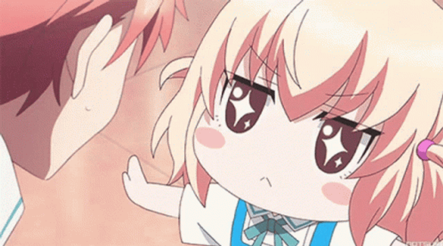 Cute Anime No Roka Huff GIF