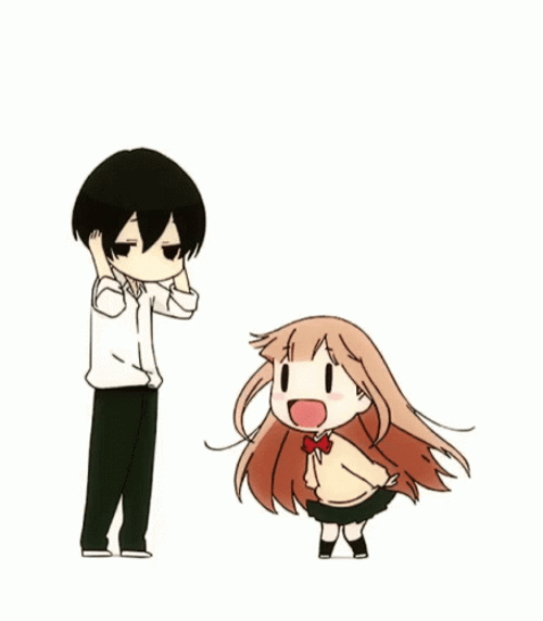 Cute Anime Senpai Notice Me GIF